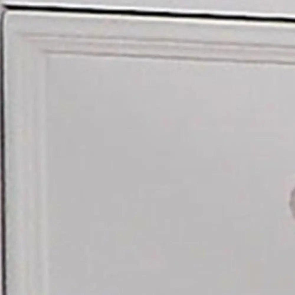 27" White One Drawer Nightstand HomeRoots