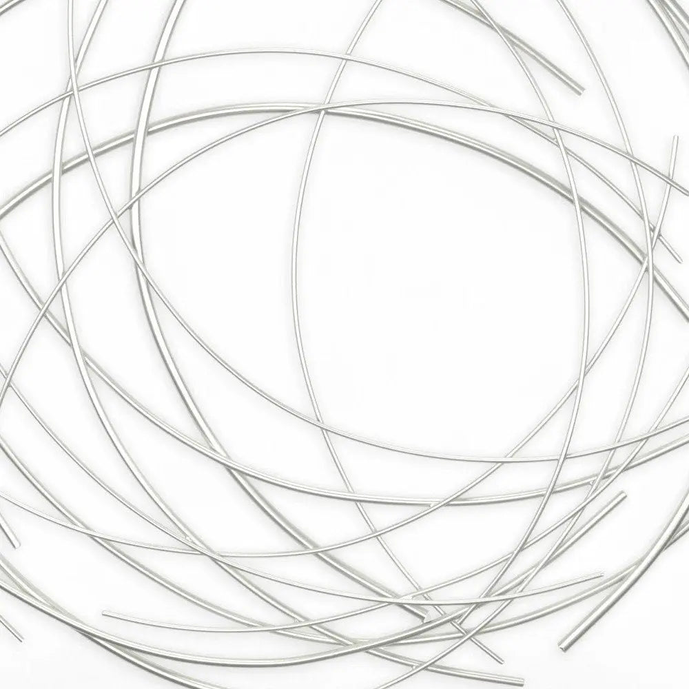 26" X 26" Silver Metal Circle HomeRoots