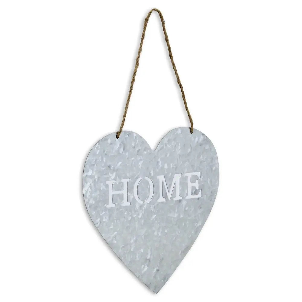 Home Gray Galvanized Cut Out Metal Wall Decor HomeRoots