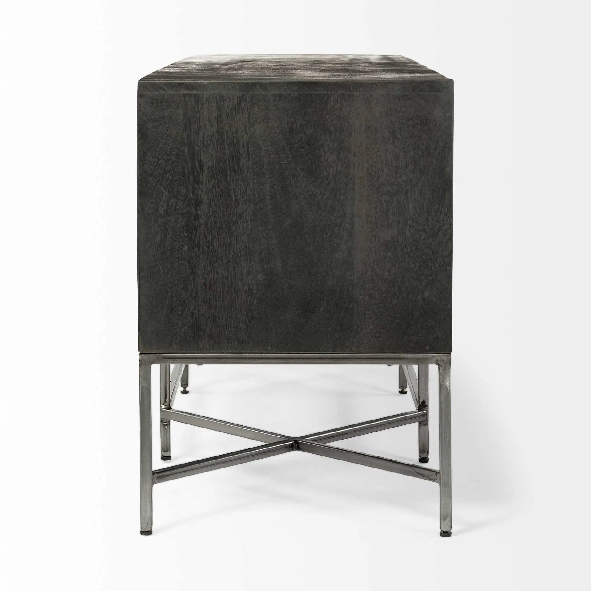 16" Dark Brown Solid Wood Console Table HomeRoots