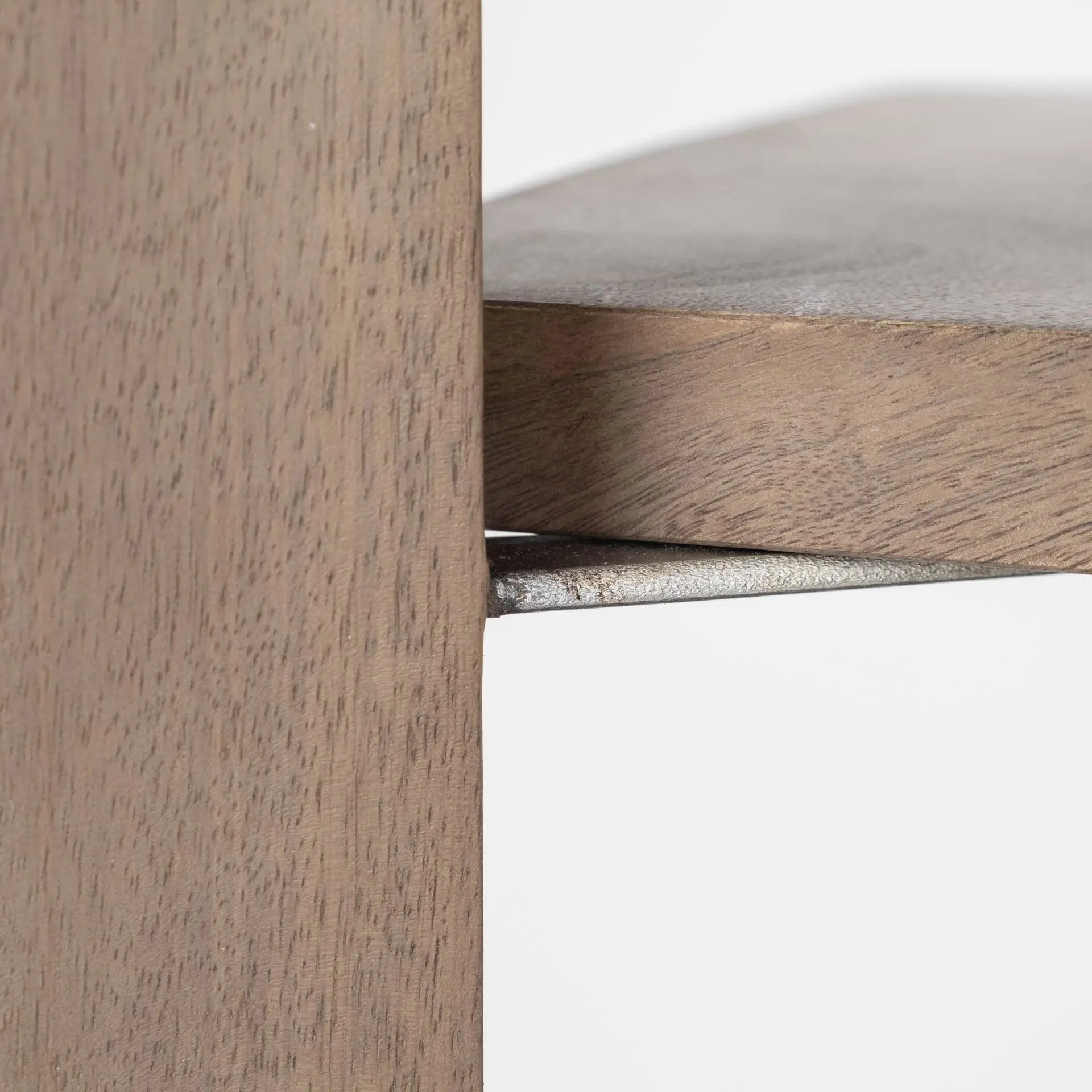 72" Brown Solid Wood and Wood Four Tier Bookcase HomeRoots