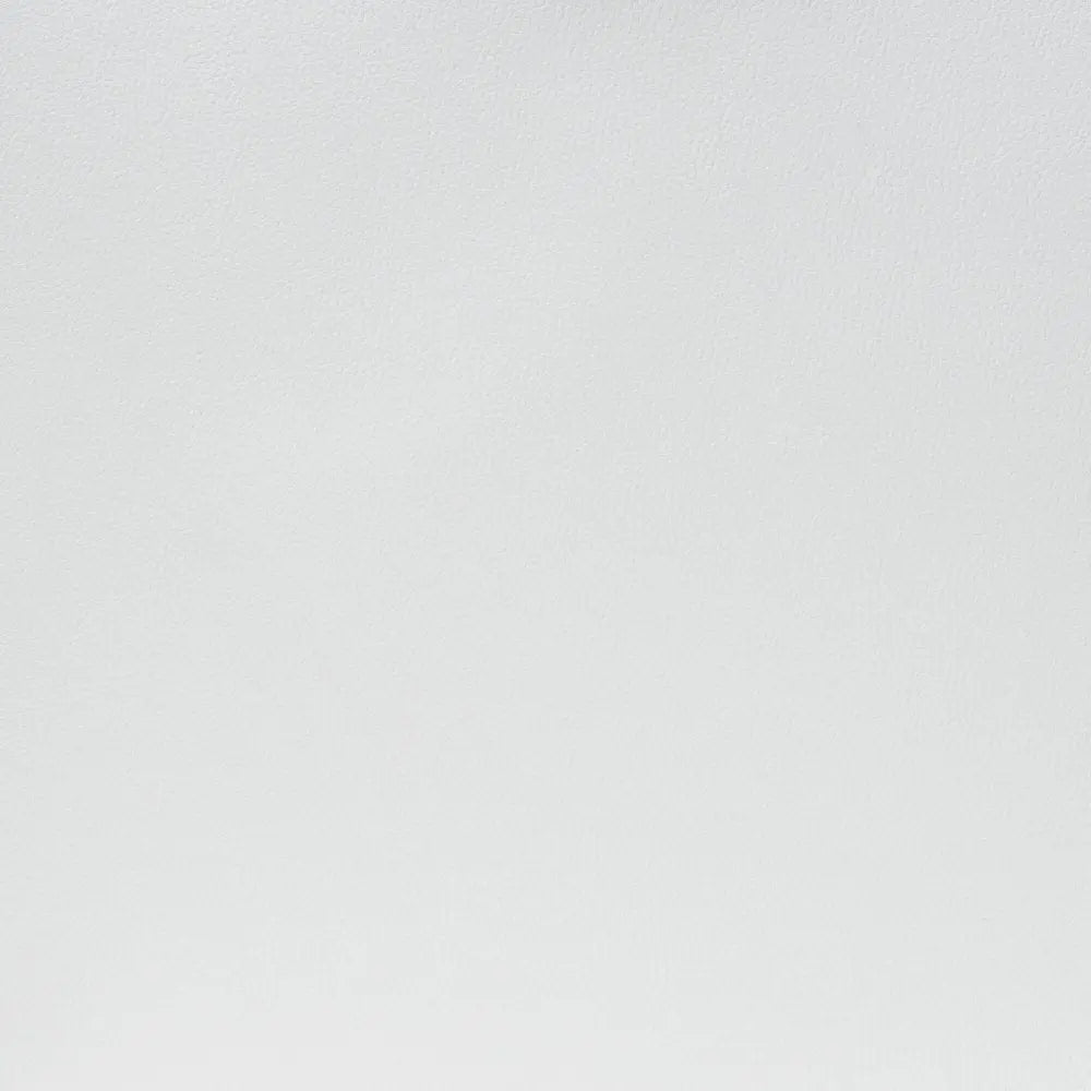 White and Silver Adjustable Swivel Faux Leather Rolling Conference Office Chair HomeRoots