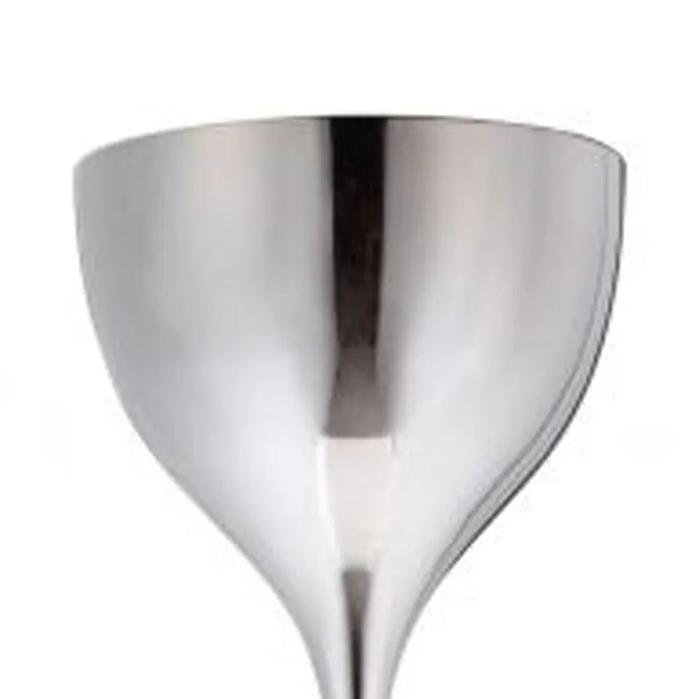 67" Steel Floor Lamp With Silver Steel Bell Shade HomeRoots