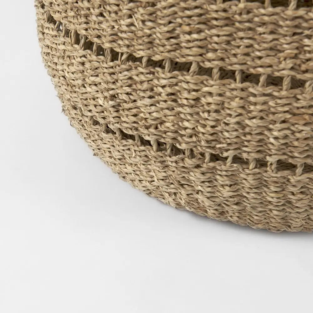 Set of Two Brown Wicker Basket HomeRoots