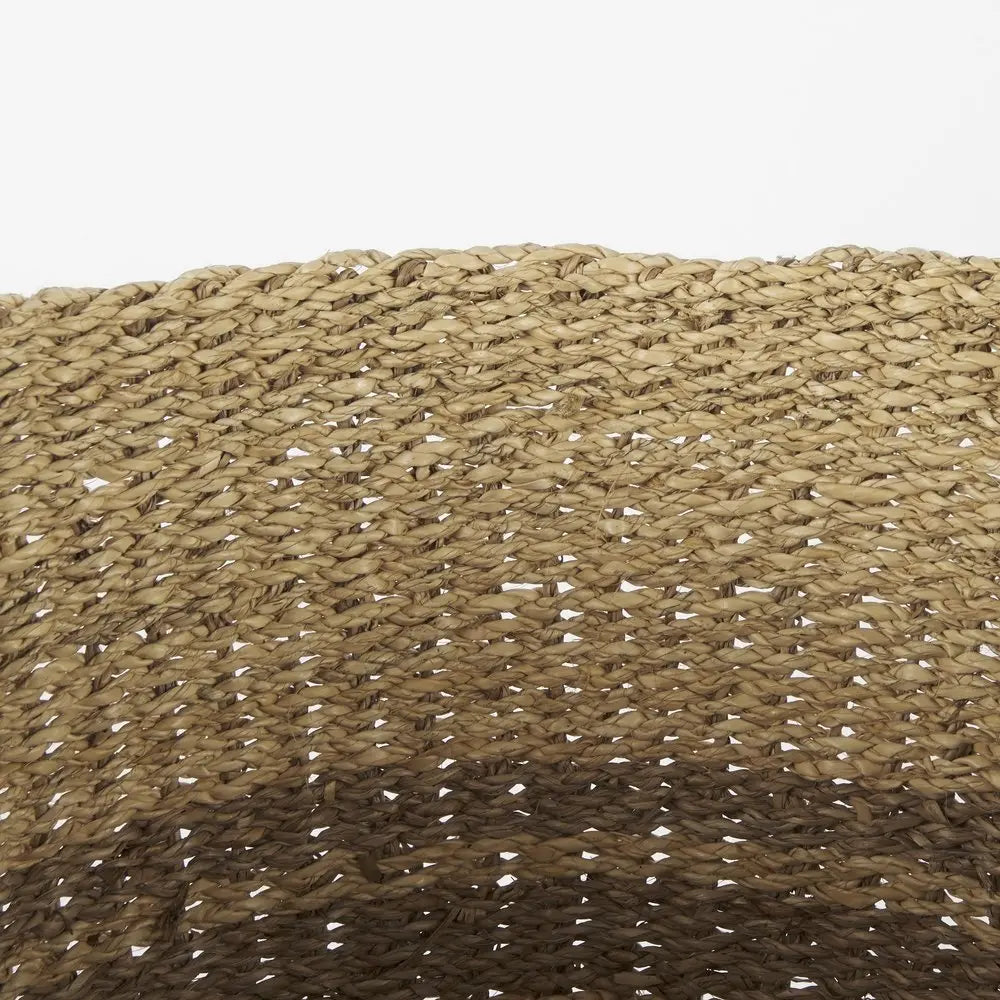 Set of Two Brown Wicker Basket HomeRoots