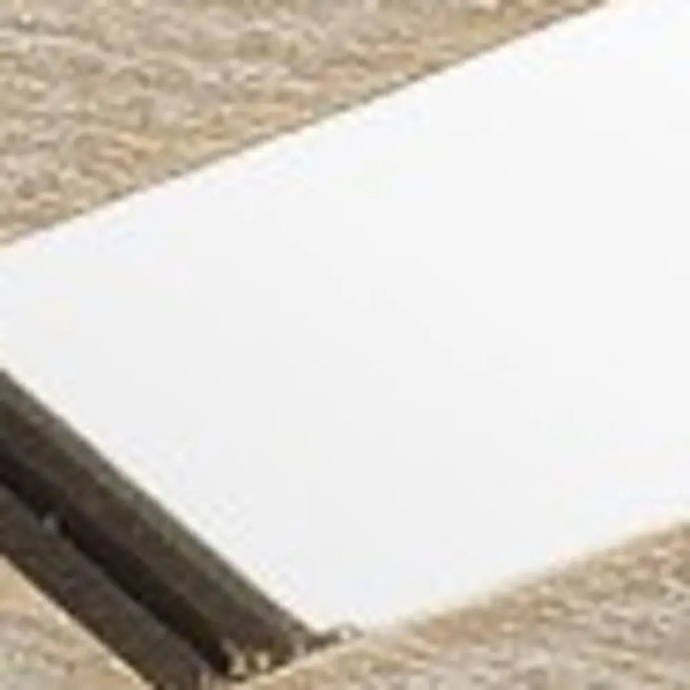 16" Off White Solid Wood Desk Organizer HomeRoots