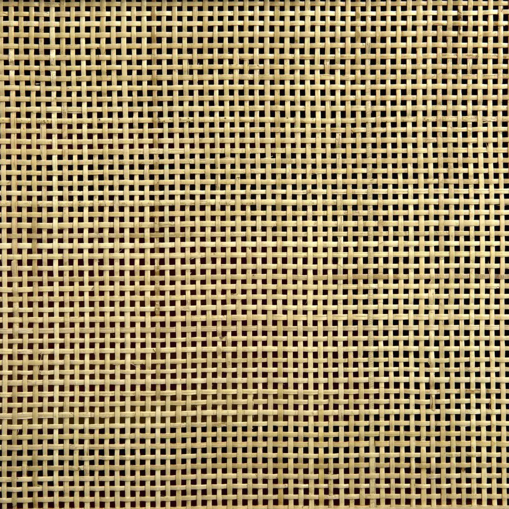 Set of Two Brown And Natural Cane And Solid Wood Box With Lid HomeRoots