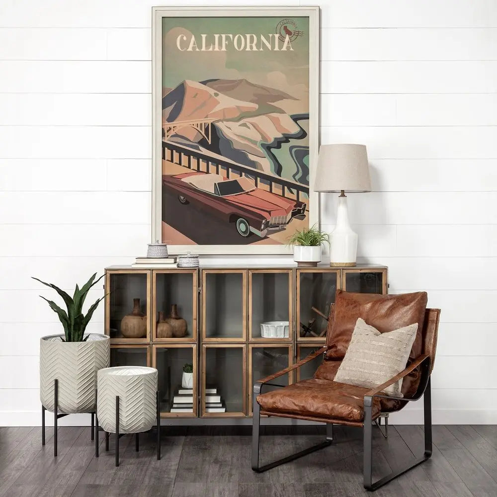 Jarrón de mesa de madera maciza de 11" con diseño de capullo marrón