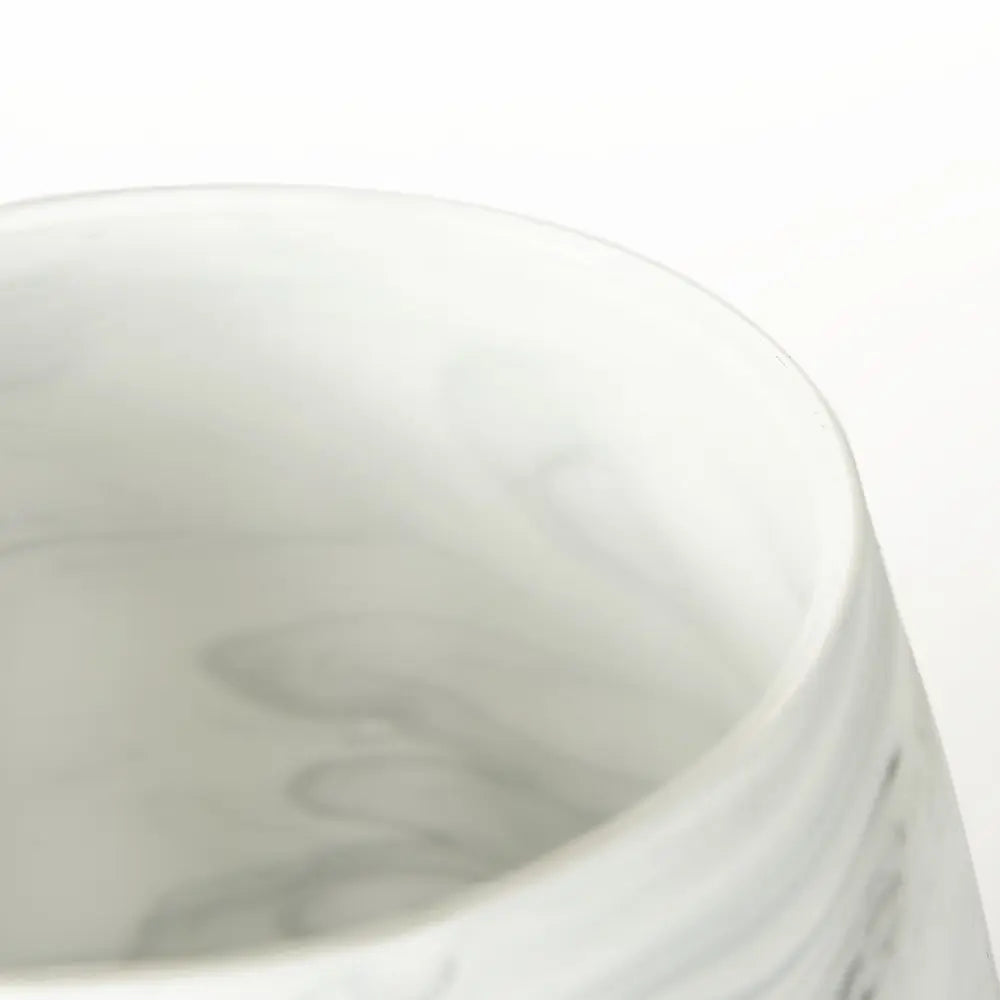 8" Gray Abstract Cylinder Crystal Glass Table Vase HomeRoots