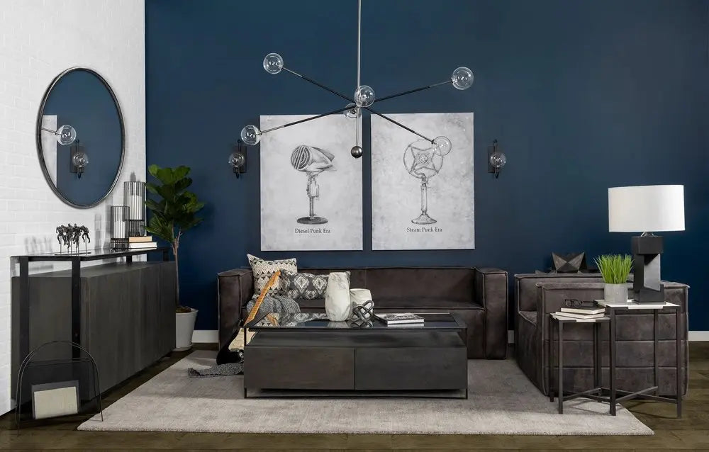 12" Gray And White Abstract Cylinder Crystal Glass Table Vase