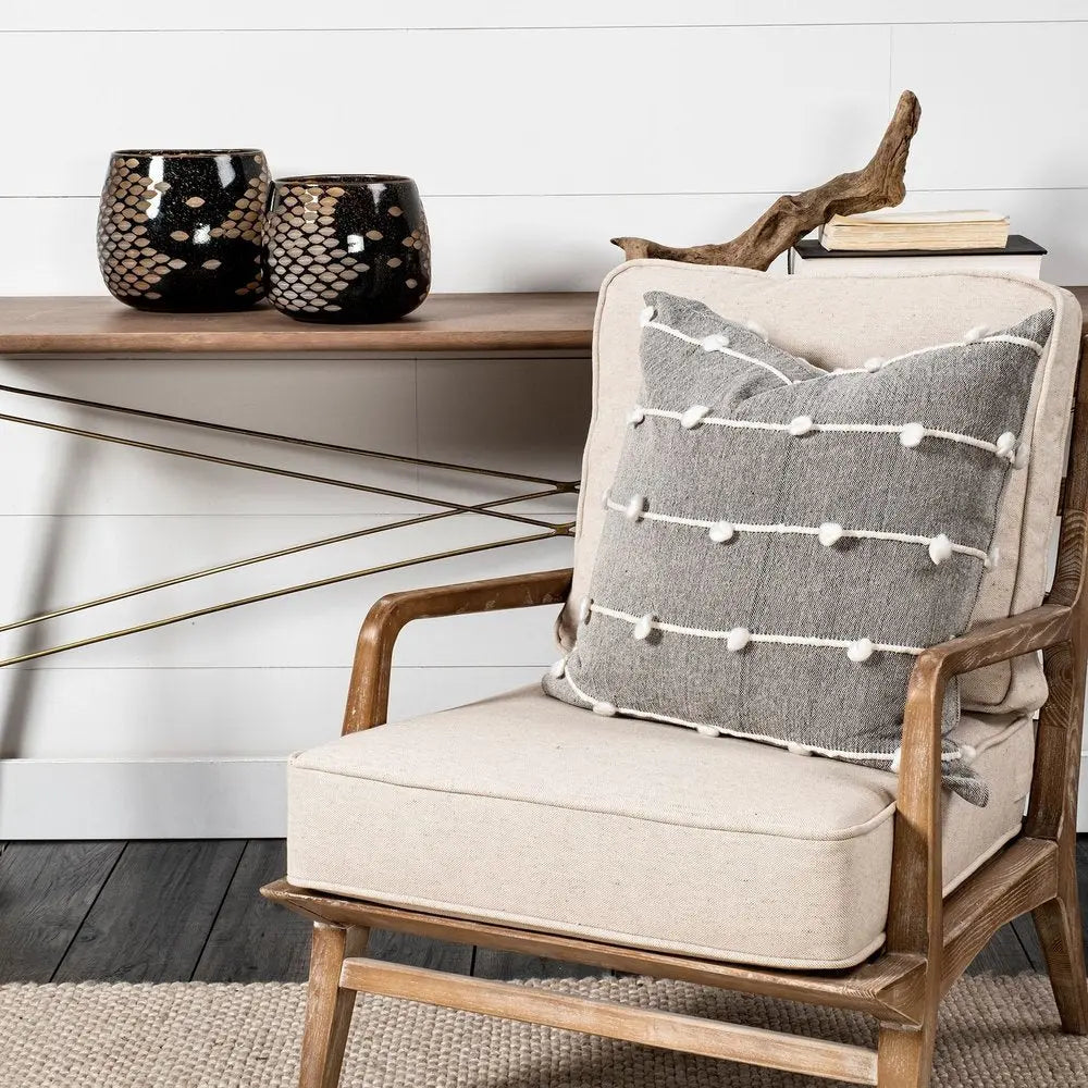 Jarrón de mesa de cristal cilíndrico abstracto dorado de 6"