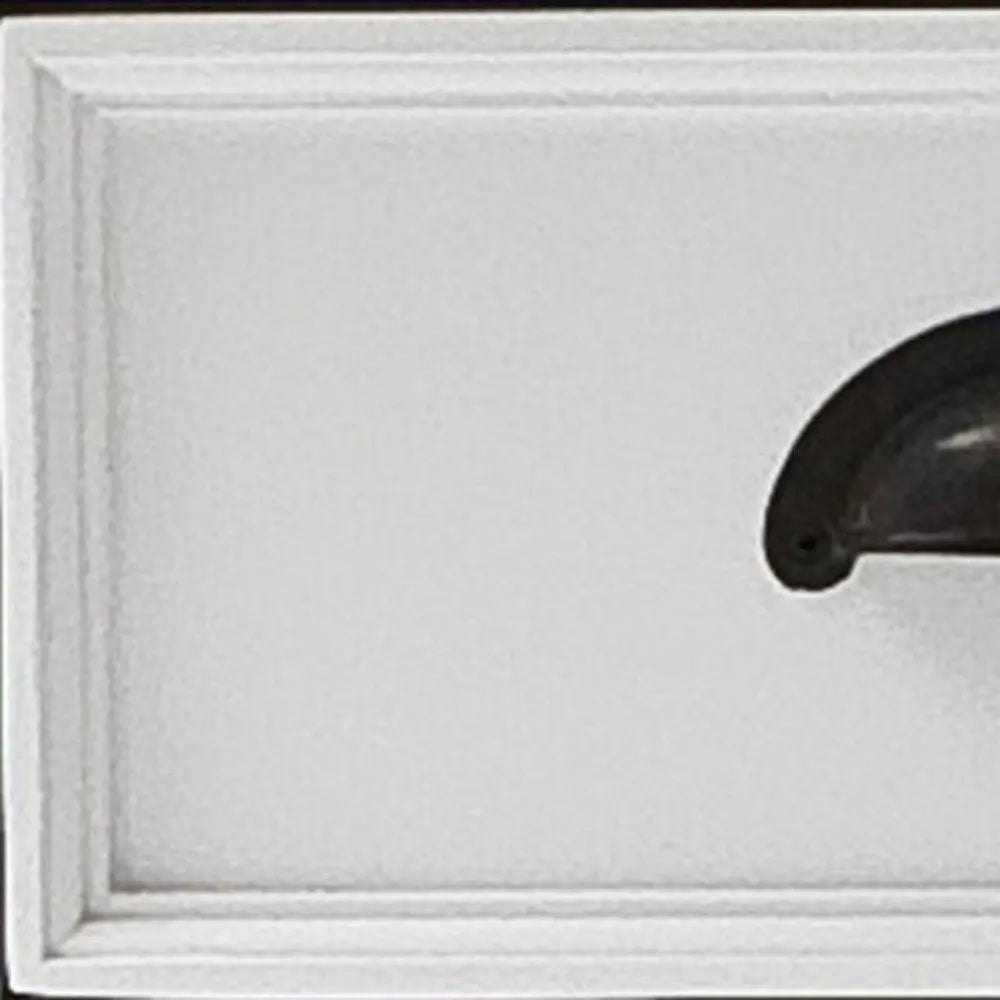 24" Solid Wood and Wood Nightstand HomeRoots