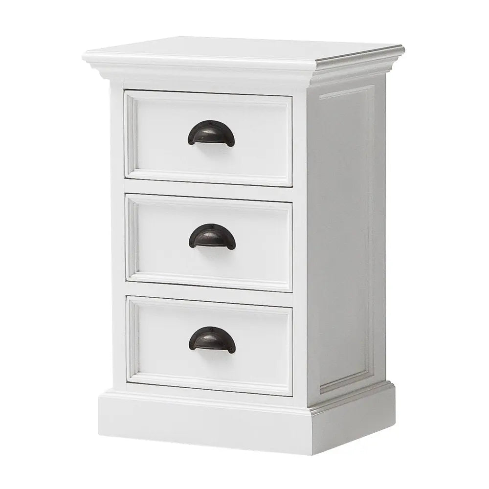 24" Solid Wood and Wood Nightstand HomeRoots