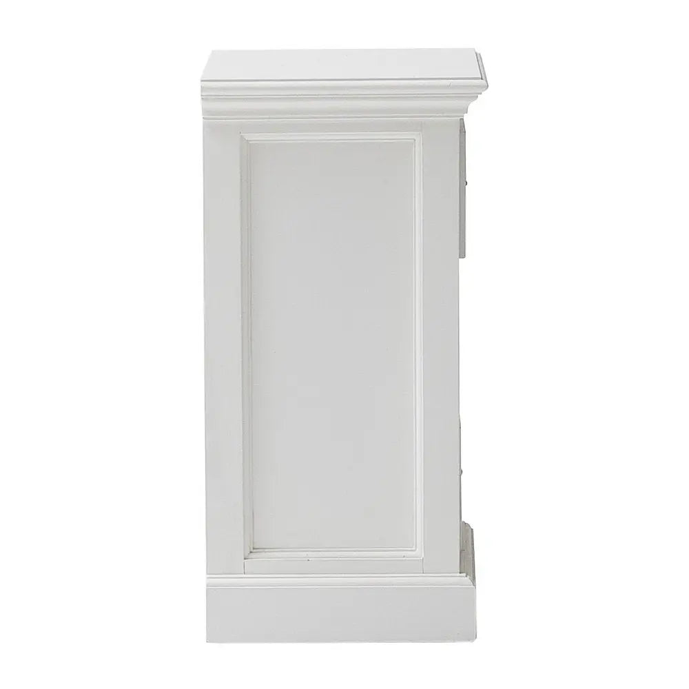 24" Solid Wood and Wood Nightstand HomeRoots