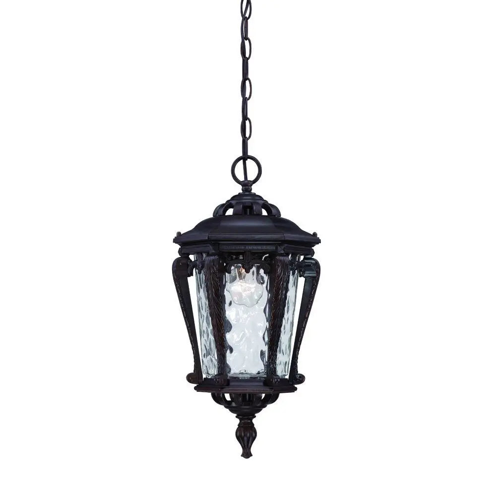 Stratford 1-Light Architectural Bronze Hanging Light HomeRoots