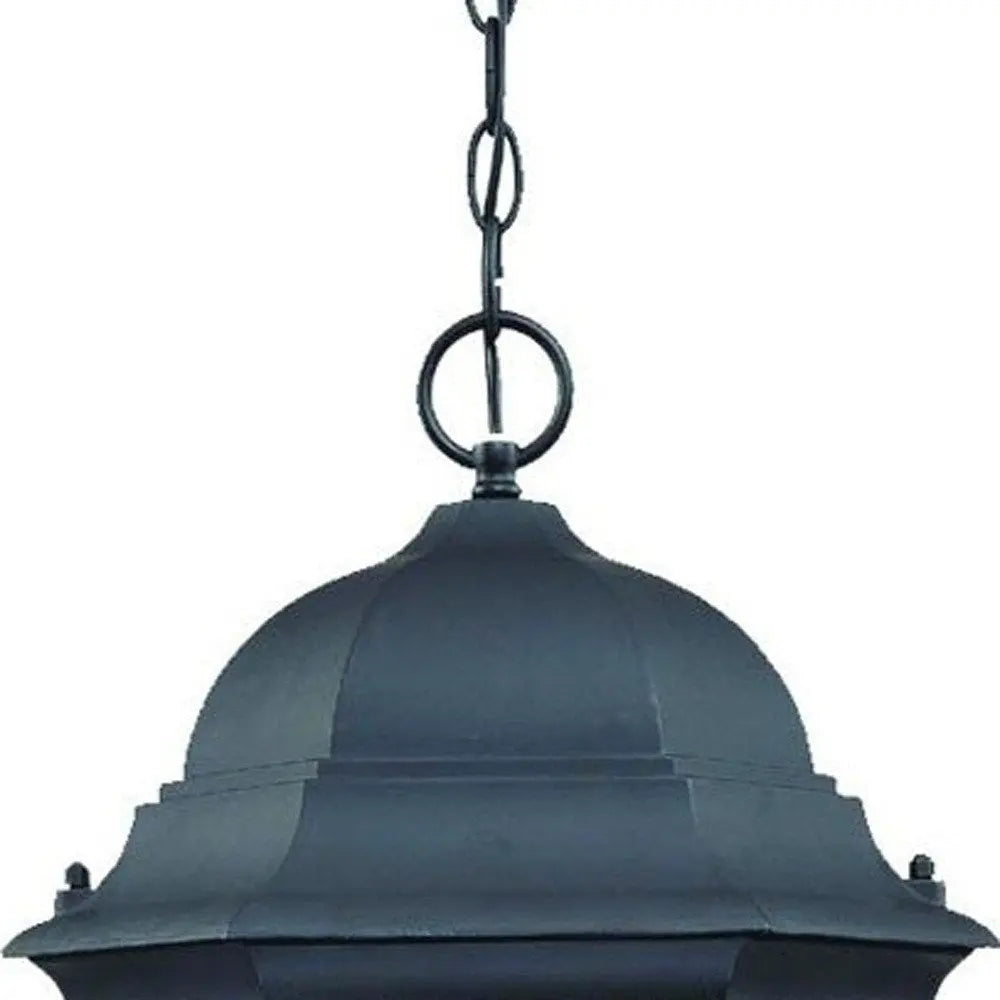 Telfair 3-Light Matte Black Hanging Light HomeRoots
