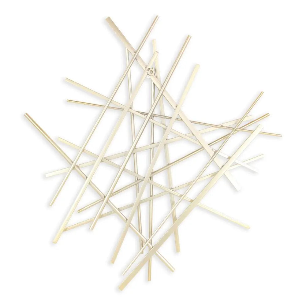 Silver Steel Wall Decor HomeRoots