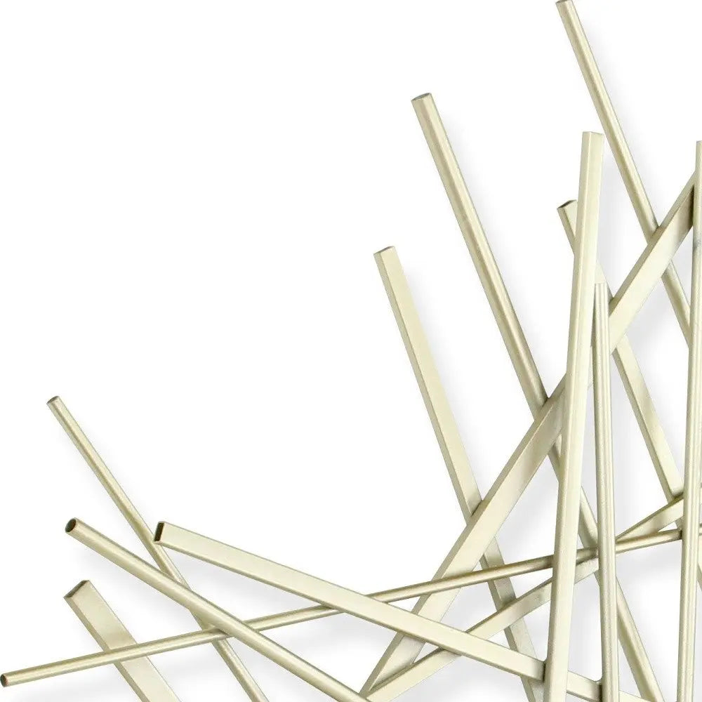 Silver Steel Wall Decor HomeRoots