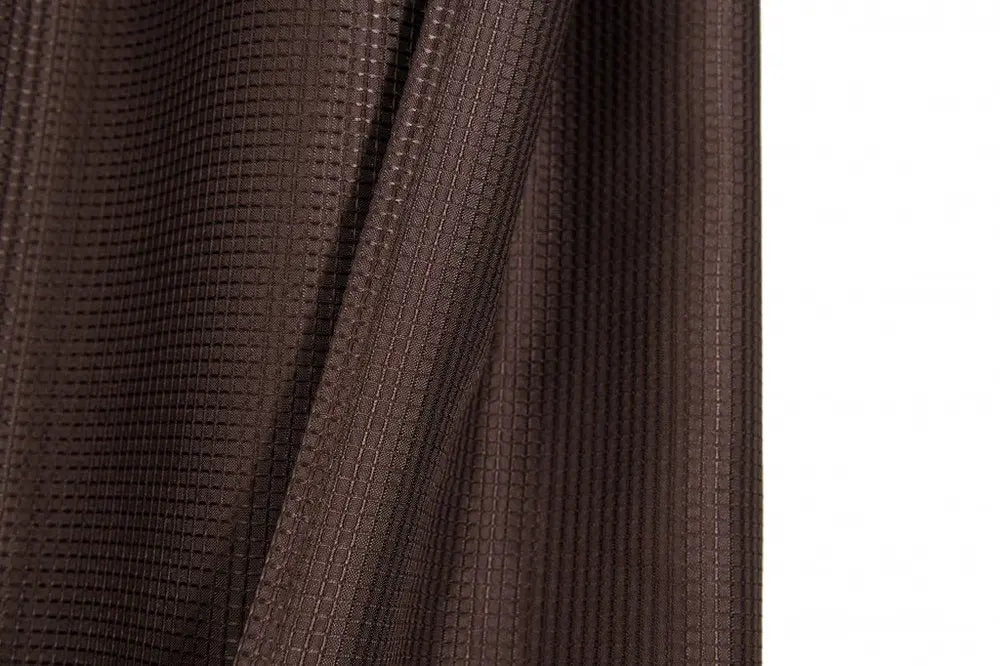 Luxurious Brown Waffle Weave Shower Curtain HomeRoots