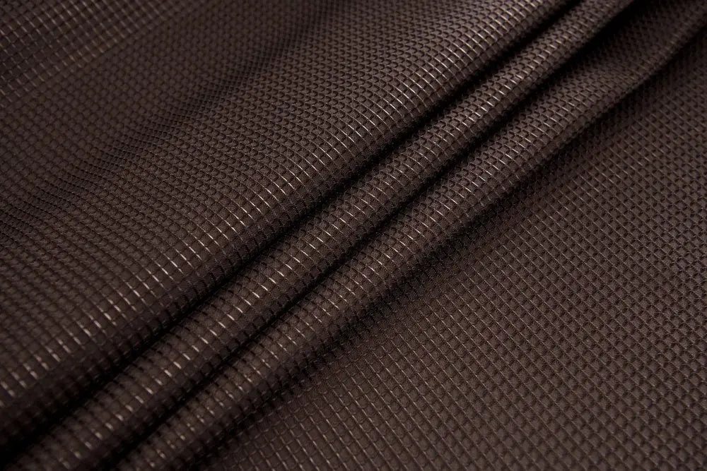 Luxurious Brown Waffle Weave Shower Curtain HomeRoots