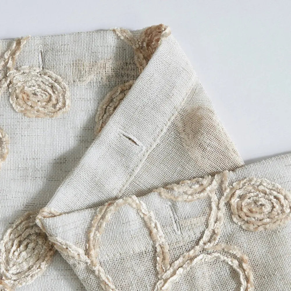 72" Linen Polyester Shower Curtain HomeRoots