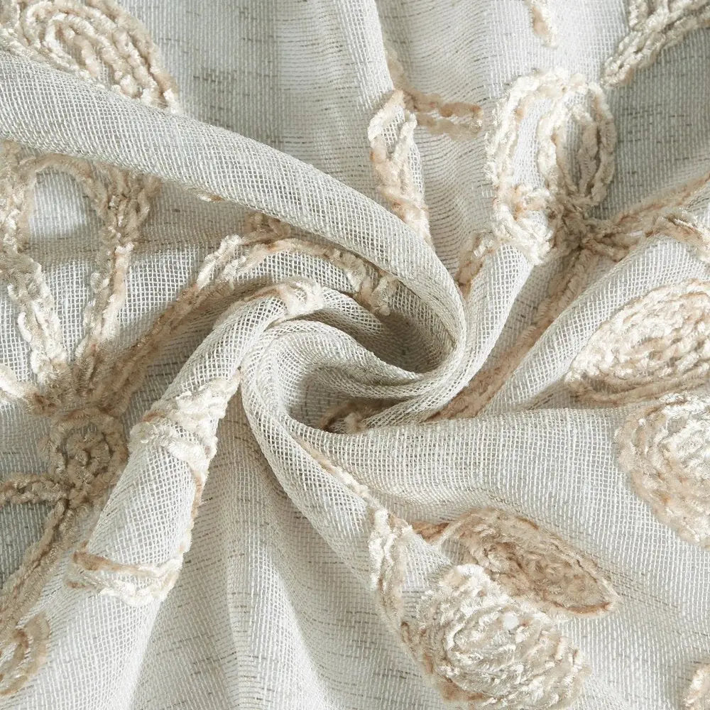 72" Linen Polyester Shower Curtain HomeRoots