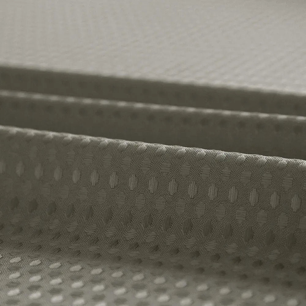 Gray Sheer and Grid Shower Curtain and Liner Set HomeRoots