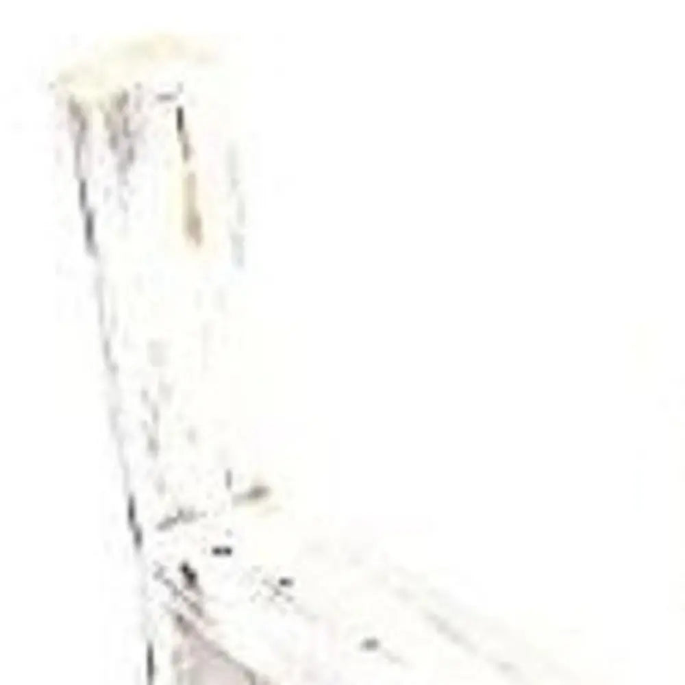 4 Step Rustic White Wood Ladder Shelf - NOBLE HOME INTERIORS