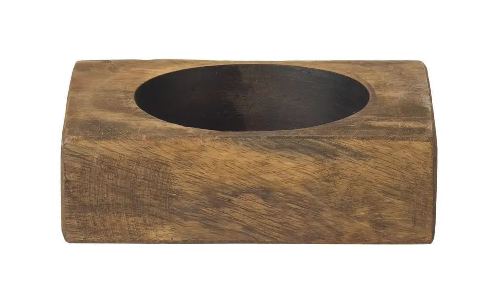 4" Wide Pillar Tabletop Pillar Candle Holder - NOBLE HOME INTERIORS