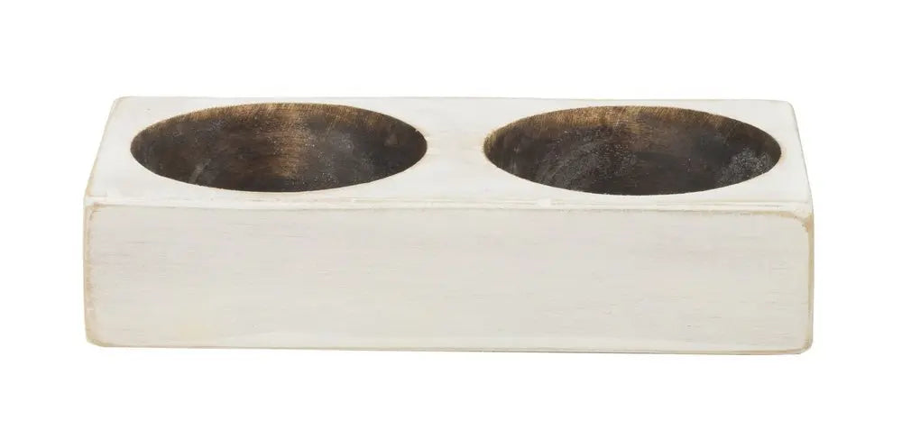 4" Wide Pillar Tabletop Votive Candle Holder - NOBLE HOME INTERIORS