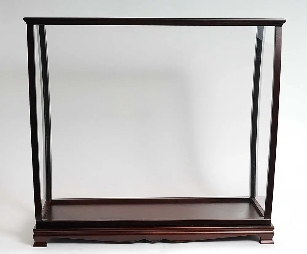40" Dark Brown Solid Wood Frame Display Stand - NOVA HOME FURNITURE