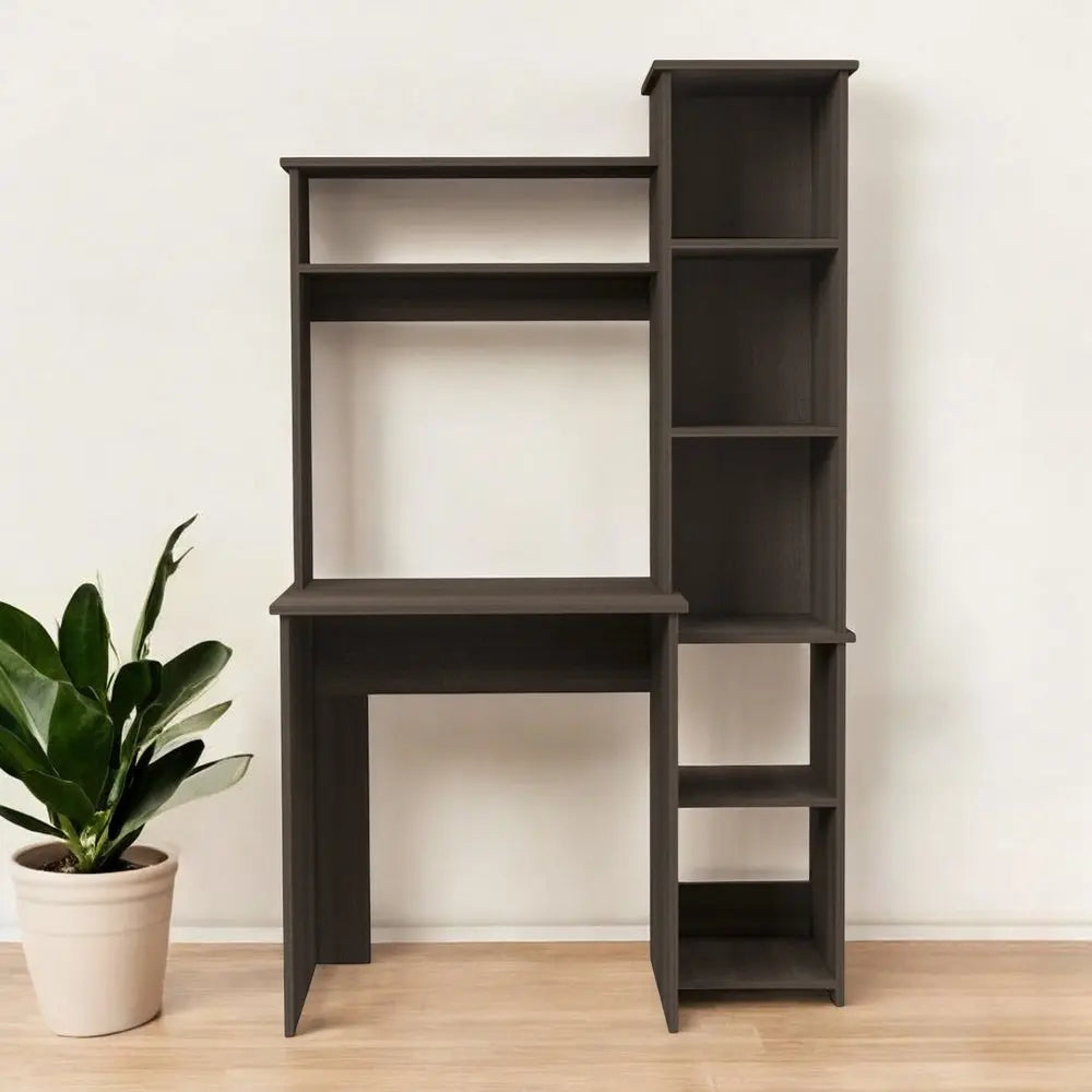 40" Gray Computer Desk - NOBLE HOME INTERIORS