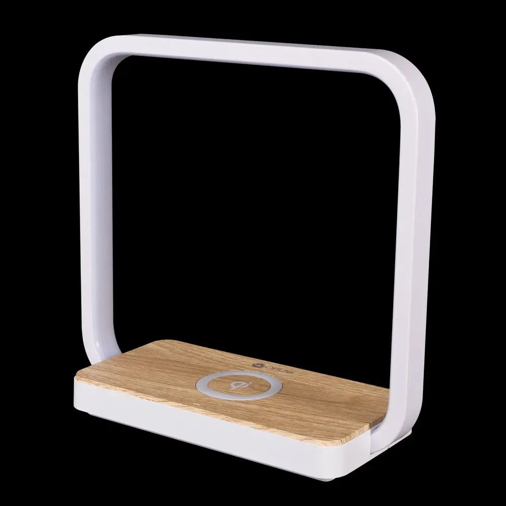 Contemporary White Wireless Phone Charger HomeRoots