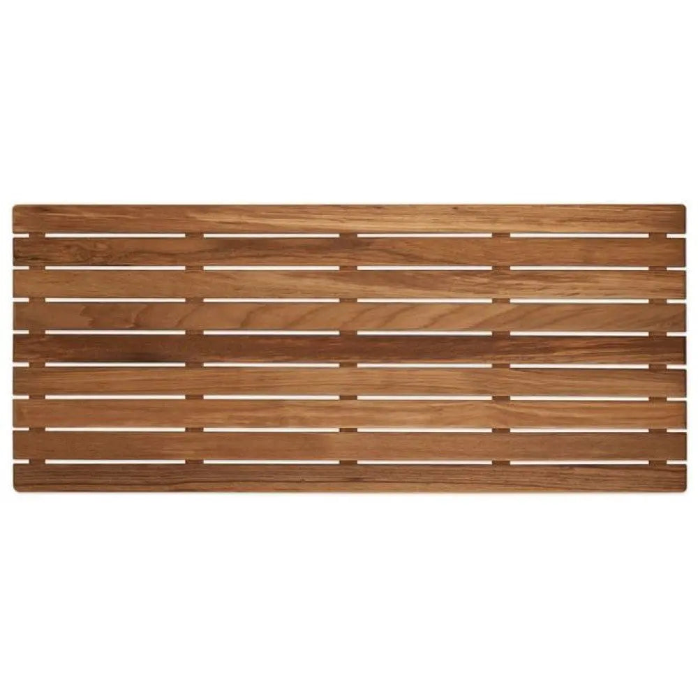32" Premium Teak Shower Bath Mat HomeRoots