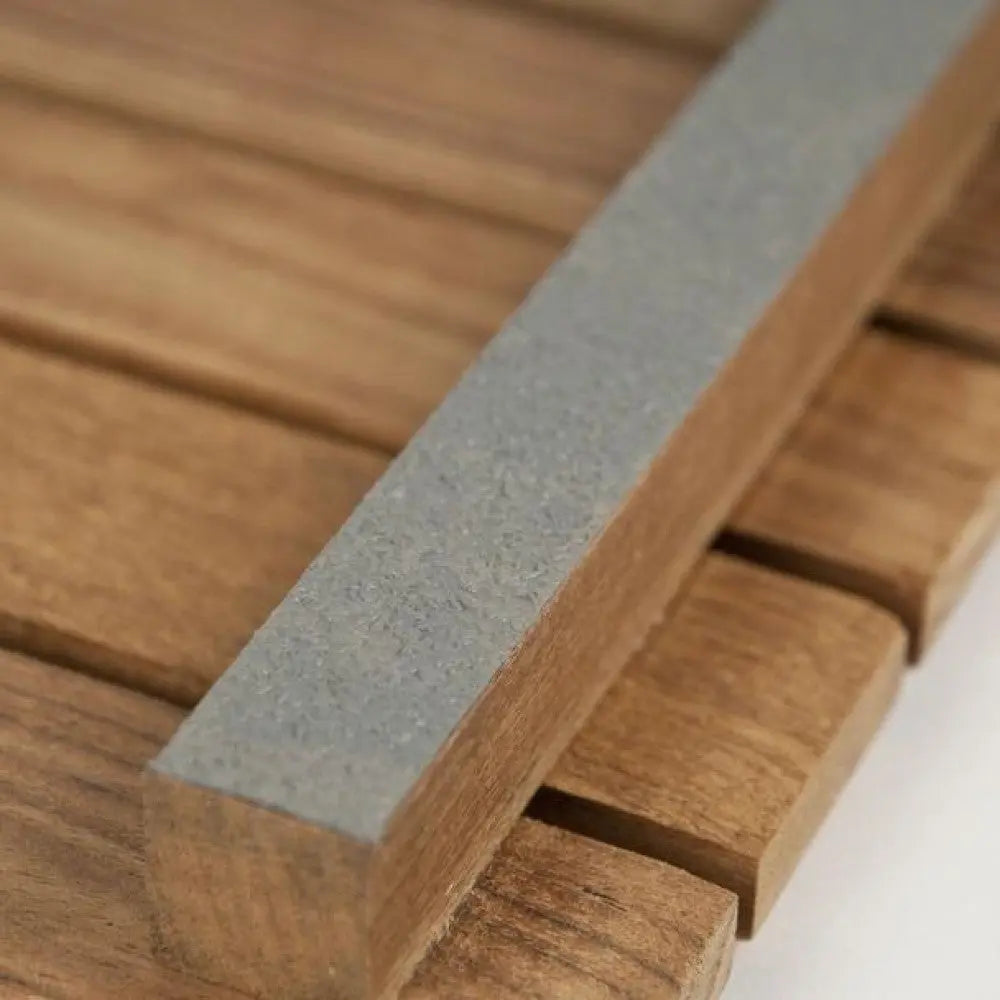 32" Premium Teak Shower Bath Mat HomeRoots