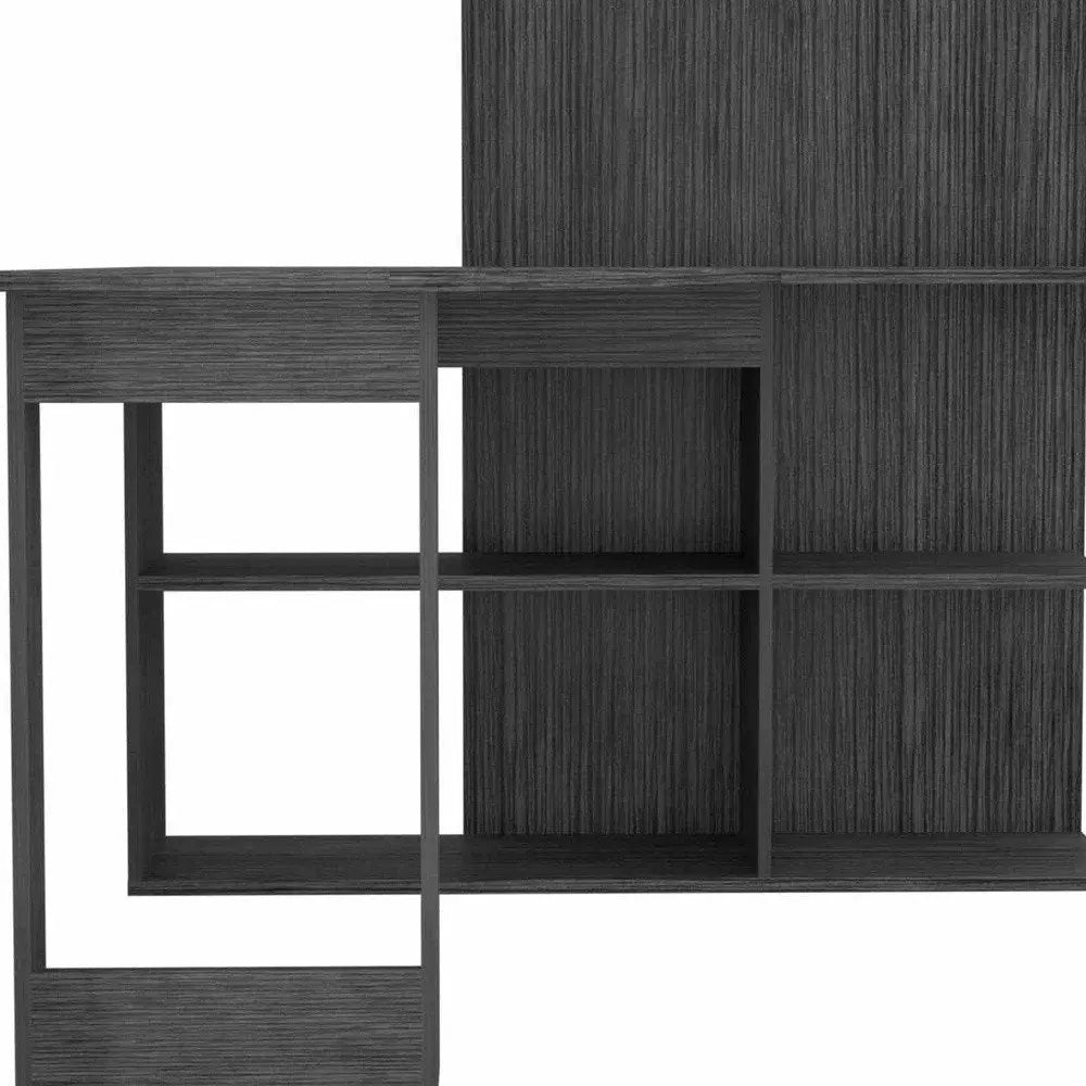 47" Gray L Shape Computer Desk HomeRoots