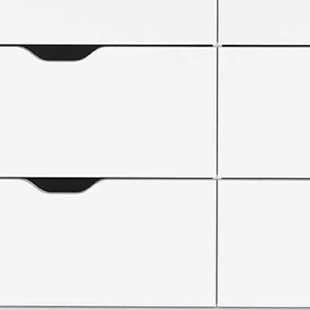 42" White Four Drawer Dresser - NOBLE HOME INTERIORS