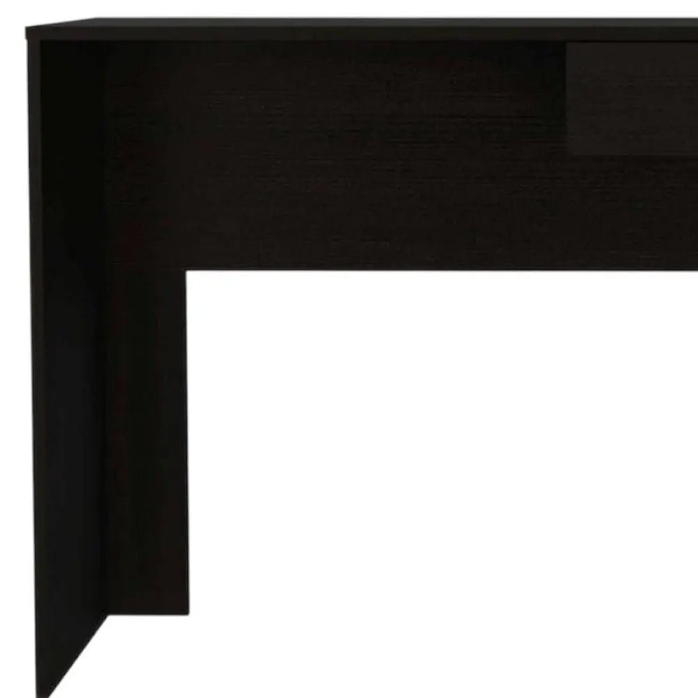 47" Black Computer Desk HomeRoots