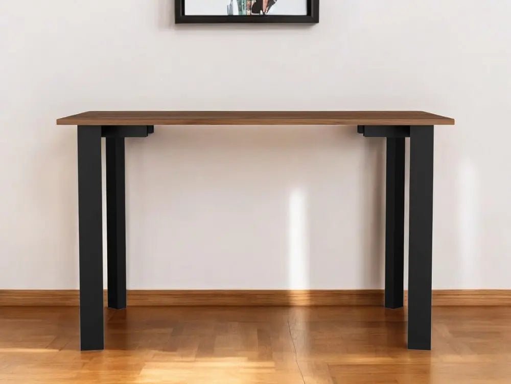 47" Brown and Black Computer Desk HomeRoots