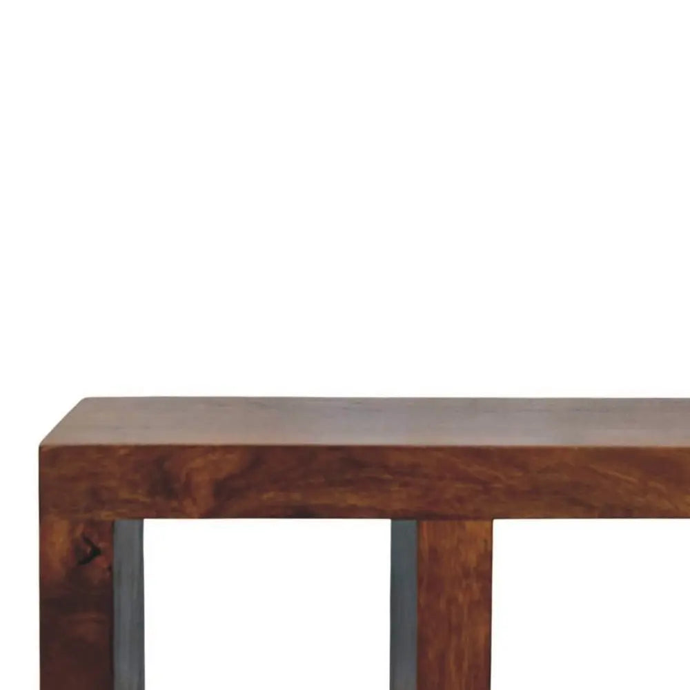 47" Brown Solid Wood Enclosed and Open Storage TV Stand - NOVA HOME FURNITURE