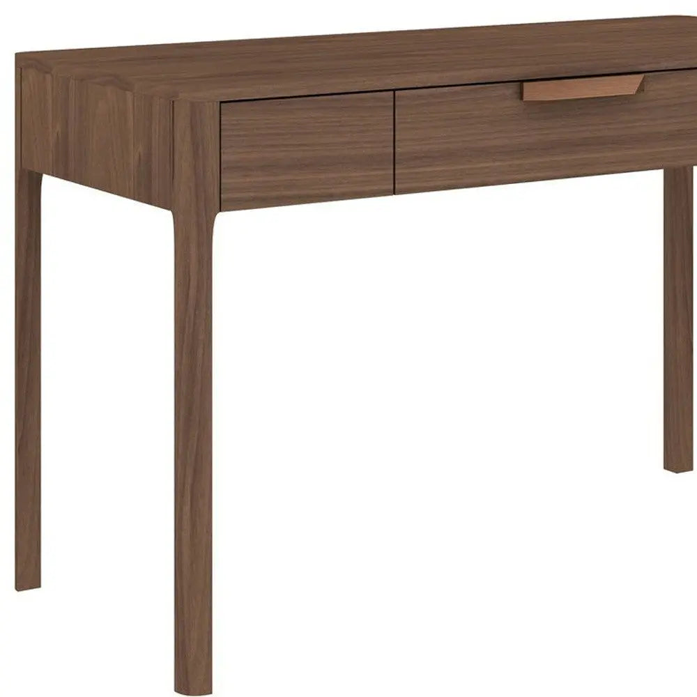 47" Brown Wood Computer Desk - NOBLE HOME INTERIORS