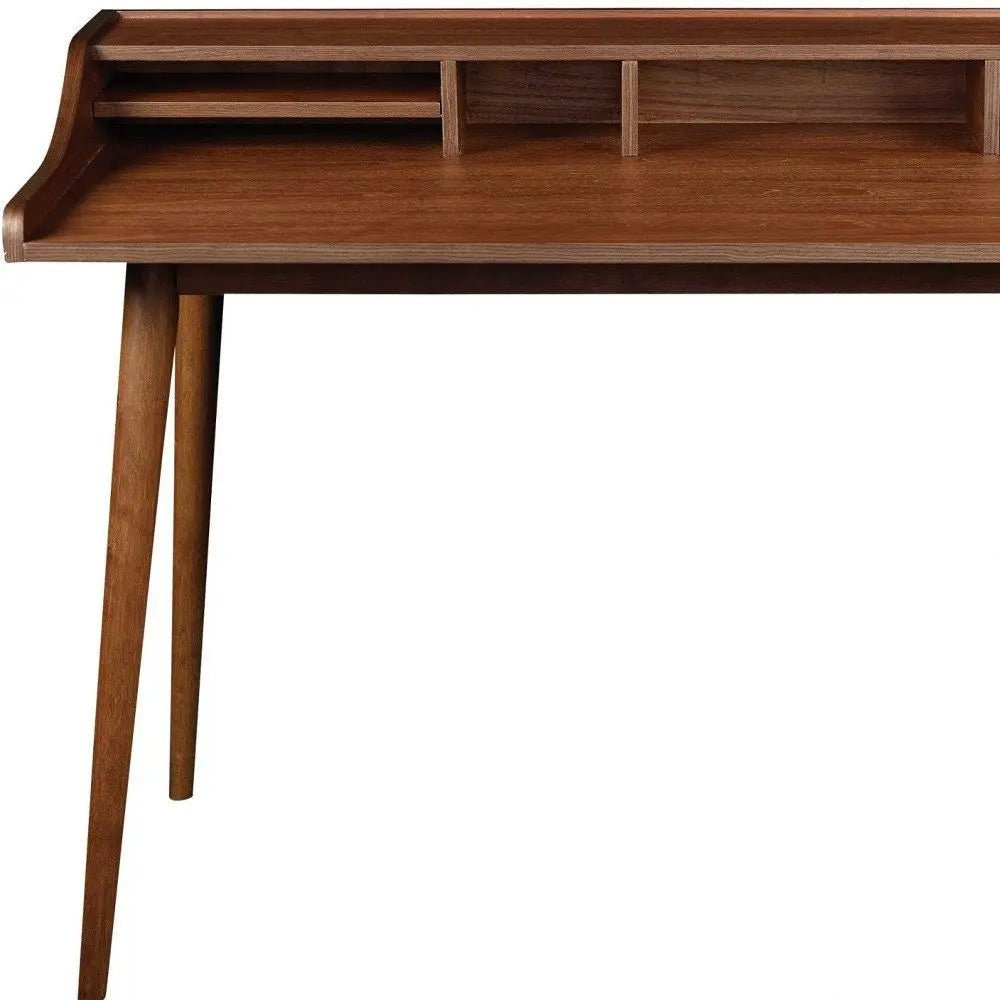 47" Brown Writing Desk - NOBLE HOME INTERIORS