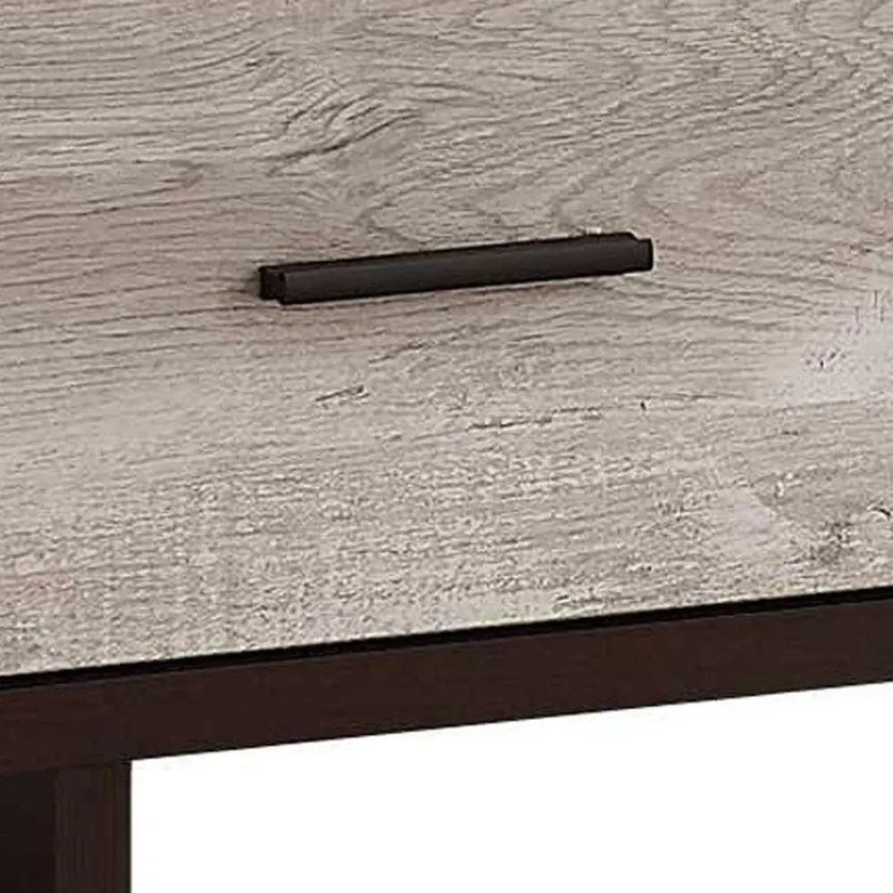 47" Wood Brown Cabinet Enclosed Storage TV Stand - NOBLE HOME INTERIORS