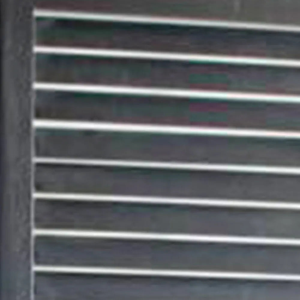 47 X 67 Black Wood Screen - NOBLE HOME INTERIORS