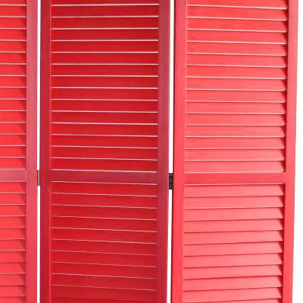 47 X 67 Red Wood Screen - NOBLE HOME INTERIORS