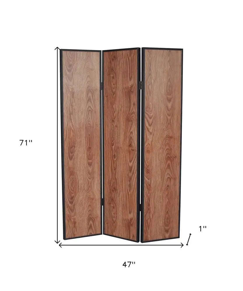 47 X 71 Brown Wood Screen - NOBLE HOME INTERIORS