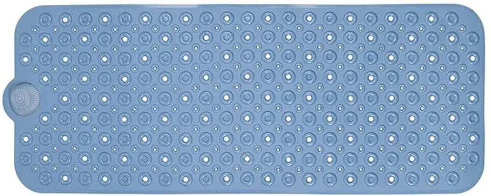 40" Blue Bubbles Non Slip Bathtub Mat HomeRoots