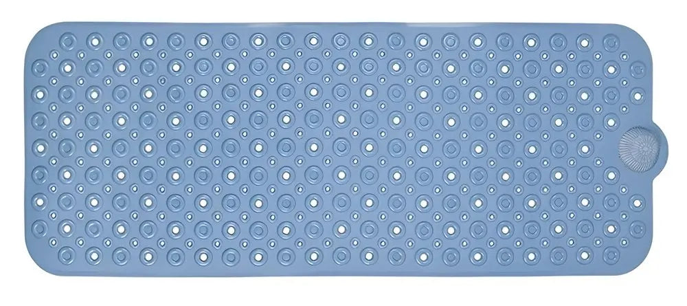 40" Blue Bubbles Non Slip Bathtub Mat HomeRoots