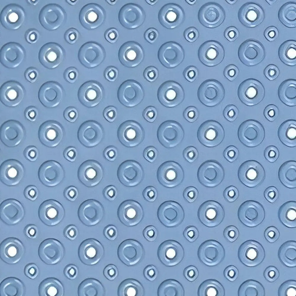 40" Blue Bubbles Non Slip Bathtub Mat HomeRoots