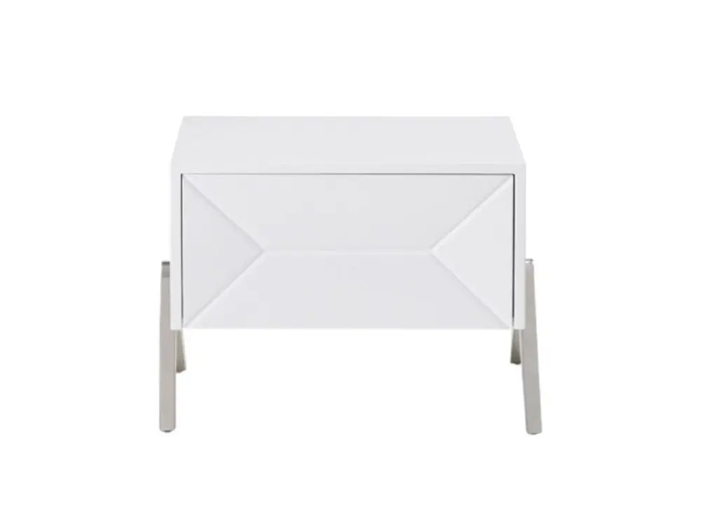 19" Wood One Drawer Nightstand HomeRoots